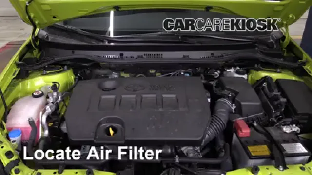 2017 Toyota Corolla iM 1.8L 4 Cyl. Filtro de aire (motor) Cambio